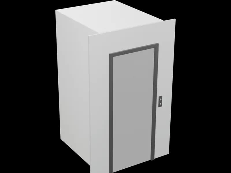 Passenger Elevator, 8 Persons (630 kg), free 3D model for Revit