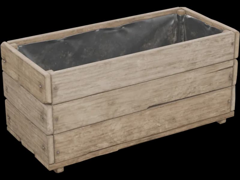Planter Box 1, free 3D model for Revit