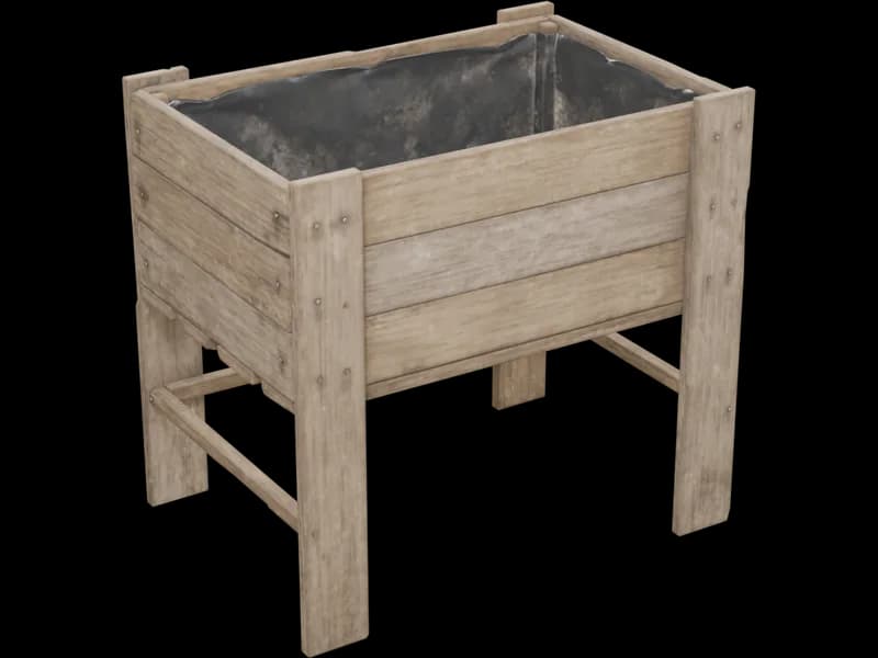 Planter Box 3, free 3D model for Revit